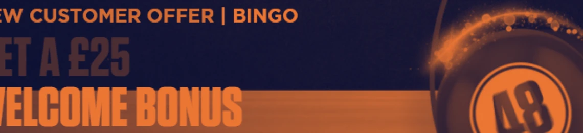 Ladbrokes Promotion: £25 Welcome Bingo Bonus