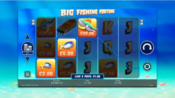 Big Fishing Fortune fish symbols