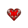 Dragon Tiger Gate symbol heart